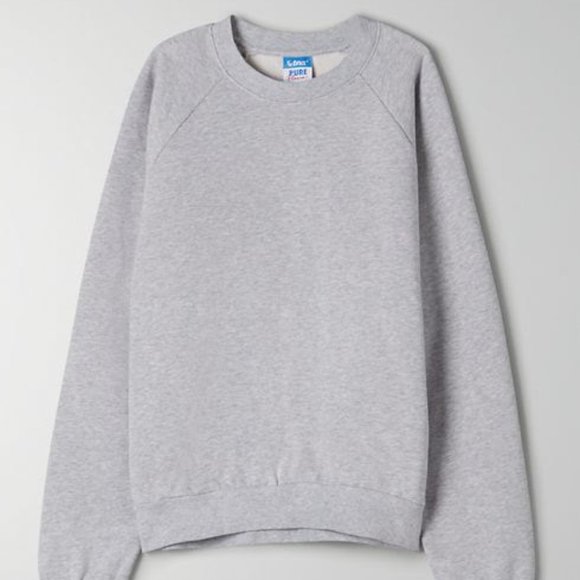 Aritzia tna Pure Fleece Crewneck - Grey - Picture 1 of 4
